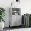 VidaXL Highboard Concrete Grey 60x36x110 Cm Engineered Wood 831496