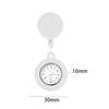 Pocket Watch for Nurses, Convenient Clip-on, Retractable, Waterproof, Easy To Read, Unisex.