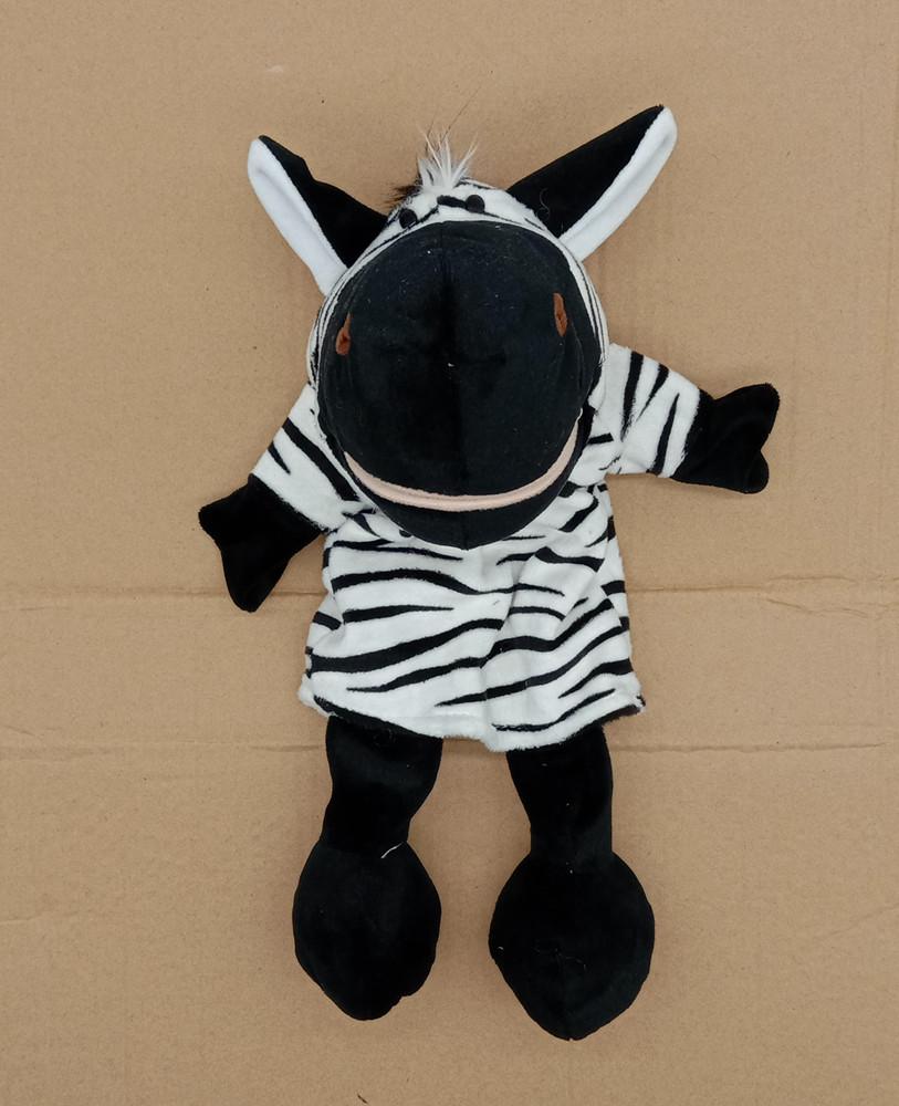 35Cm Cartoon Animal Hand Puppet Parent-Child Game Doll Lion Elephant Pig Appease Toys Birthday Gifts For Children