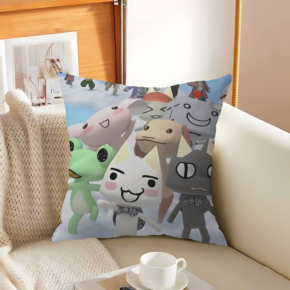 Inoue Toro CUTE Cat Personalized Pillow Cover Kids Bedroom Wild Party Decor Pillowcase Kid Birthday Shower Gift