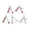 Sweet Ribbon Strawberry Keychain Pendant Cute Decoration Pendant Bone Charm