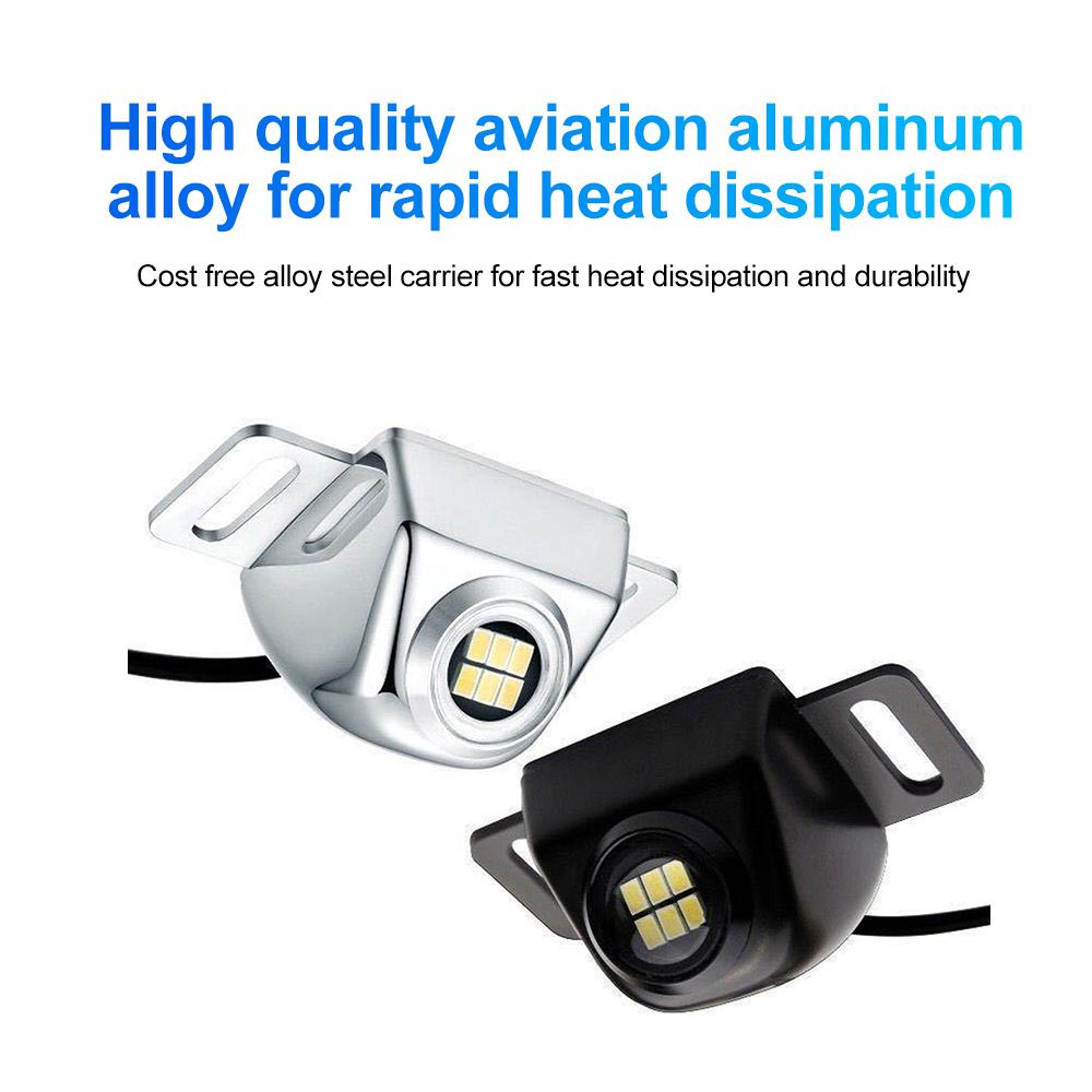 1/2Pcs Car Reversing Light Backup Tail Light Mini Auxiliary Reverse Light Led Bulb Waterproof for Truck Parking Warning Lamp