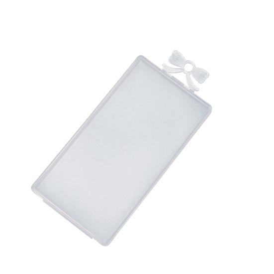 

Пластиковый контейнер для хранения косметики, коробка для пуховки, украшения для накладных ресниц чистый