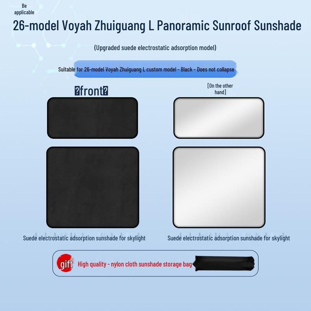 Lantu 23 Models Voyah Sky Window Sunshade: Heat Insulation, Privacy, and Sun Protection