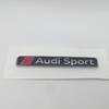 2026 1pcs ABS for Audi Sport car emblem Side Fender Rear Trunk sticker Badge styling Auto accessorie