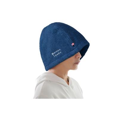 Sauna Hat Imabari Towel Prevents Hair Deep Easy Gift [Maison Sauna] [Easy Breathing] Damage, Rash, Washing, Men's, Women's, Large, Stylish,