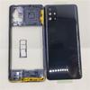 Housing Middle Frame For Samsung Galaxy M51 M515F Battery Back Cover Panel Lid Rear Door With Camera Lens