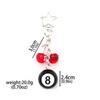 Hiphop Zwart 8 Biljart Sleutelhanger Mini Bal Sleutelhanger Hars Hanger Kers Decoratieve Sieraden Cadeau Doel Winnaar Bal Accessoires
