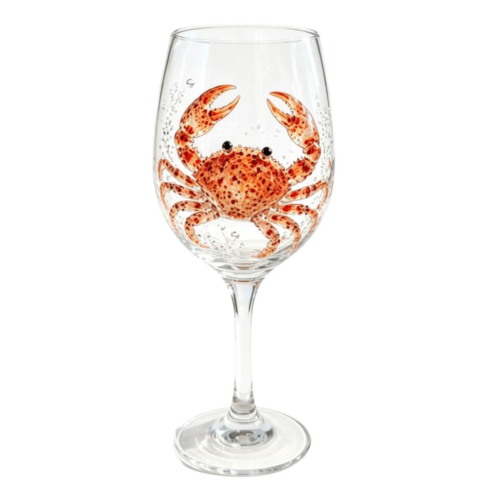 Octopus Ocean Animal Wine Glass Tortoise Dolphin Glass Goblet 2D Printed Shark Whale Marine Animal Tall Glass Home Decor