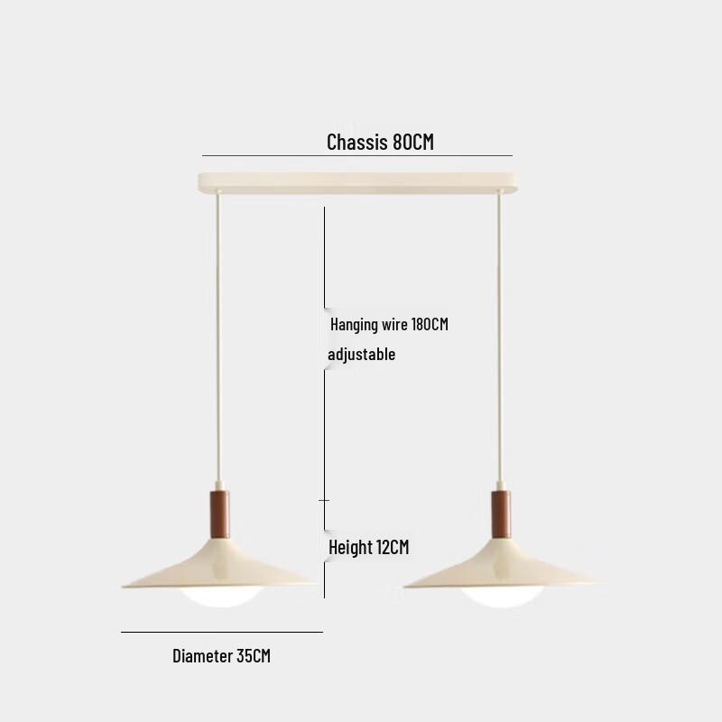 UOSU Nordic Mid-century Dining Room Chandelier