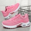 Women's Summer Mesh Air Cushion Lightweight Running Shoes, Soft Sole, Breathable Sports Sneakers.