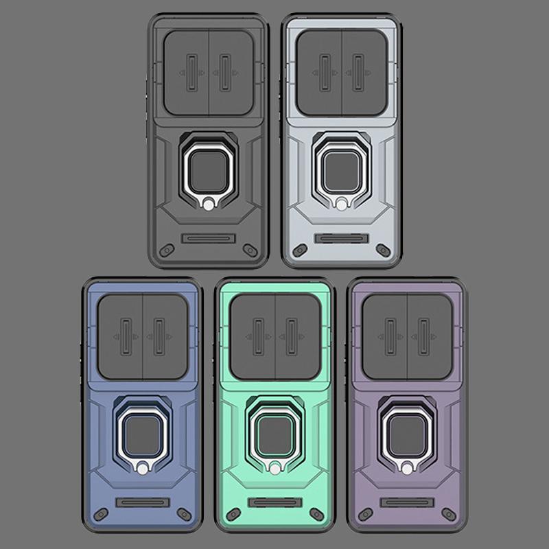 Für Xiaomi 14 Ultra Hülle Xiaomi 14 Ultra Case 6,73 Zoll Linsen-Schiebefenster-Schutz Panzer Stoßfest Halter Magnetischer Bumper