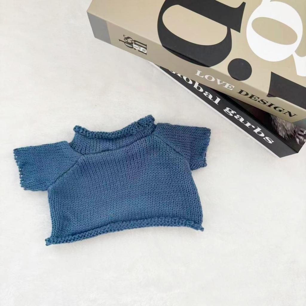 Little Bear Cotton Hoodie Sweater for 30cm Plush Doll Toy Accessories