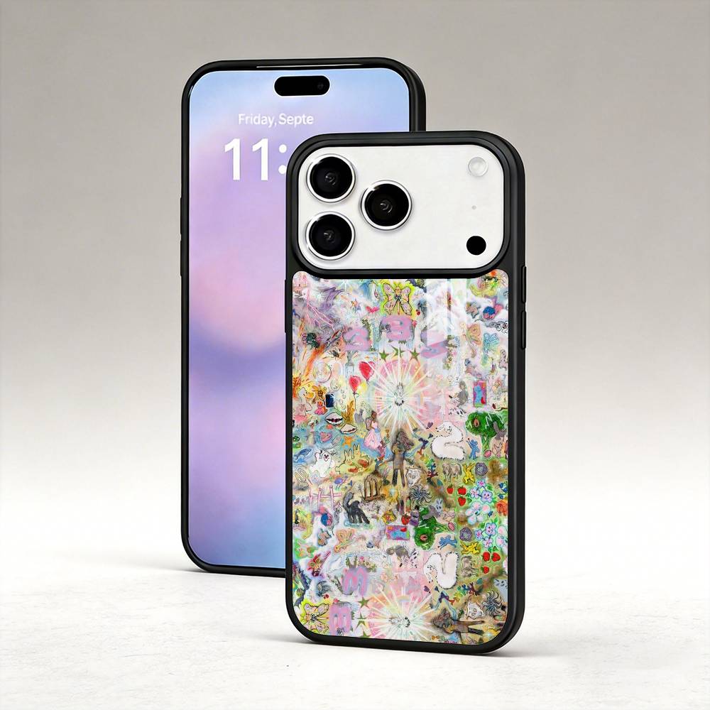Rapper B-Bladee 333 Album Phone Case For iPhone17,16,15,14,13,12,Pro,Max,Magnetic For Magsafe Wireless Charging