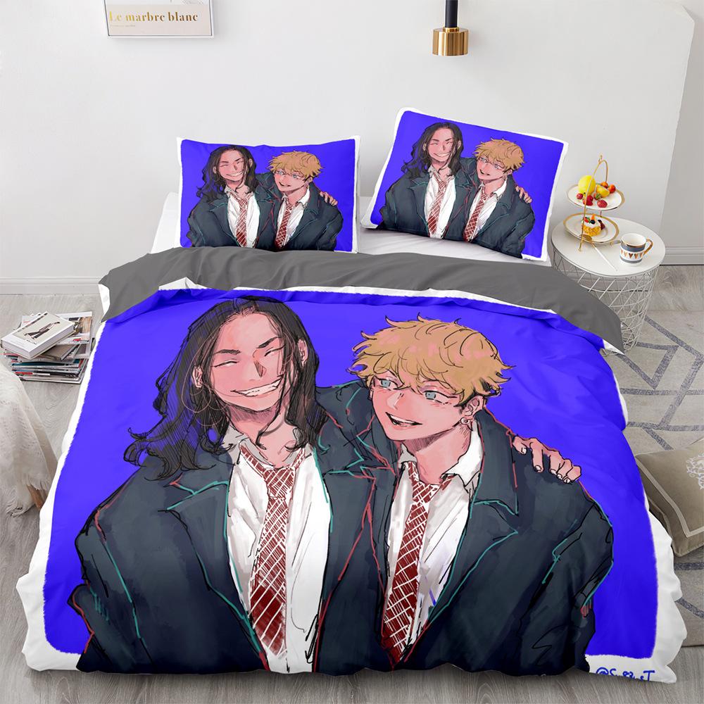 Tokyo terror ghoul 3D Digital Printed  Duvet Cover Set,3D HD Quilt Cover Set Children's bedding set For Single Double King Bed