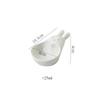 Mini Dipping Saucer with Handle Household Ceramic Sauce Dish Japanese Salad Seasoning Serving Tool Kitchen Supplies Tableware