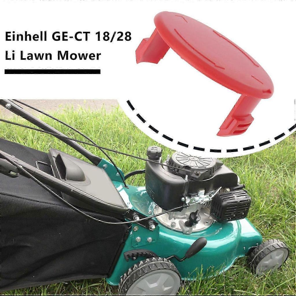 Tle-03-1 2pcs Replacement Spool Cap For Einhell Ge-ct 18 28 Li Ge-ct 18 28 Li Tc Lawn Trimmer Access