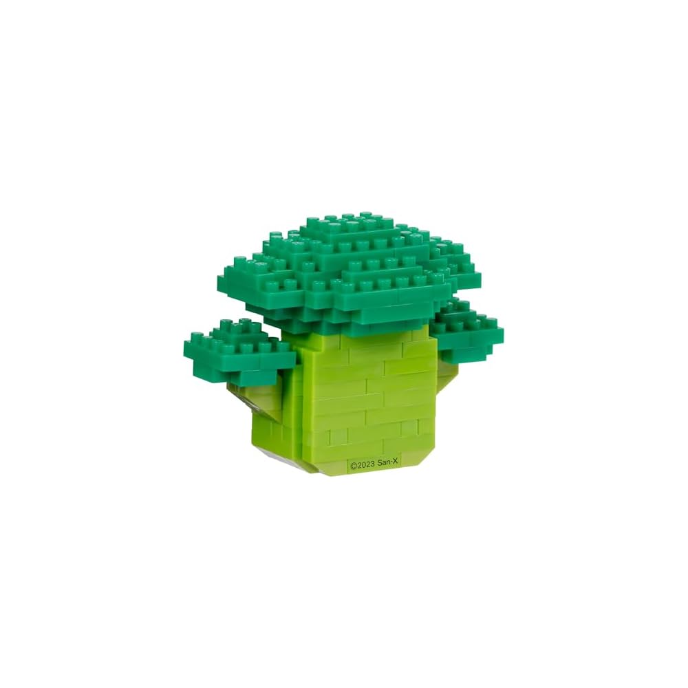 Kawada Nanoblock Kiiroi Tori Broccoli 190 Pieces Age 12 and Up Building Set
