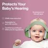 ALPINE HEARING PROTECTION MUFFY BABY CLASSIC PIK Earmuffs with and Noise Reduction for Pink (Alpine) Headband, Soundproofing, Babies,