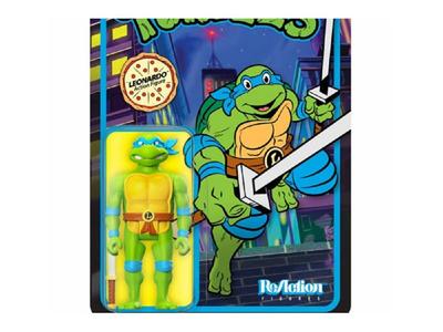Reaktion/Schildkröten TMNT: Leonardo (Cartoon-Version) [Super 7]