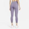 Nike Solid Color Tight Knit Sport Pants Women Bottoms Purple FN3233-509