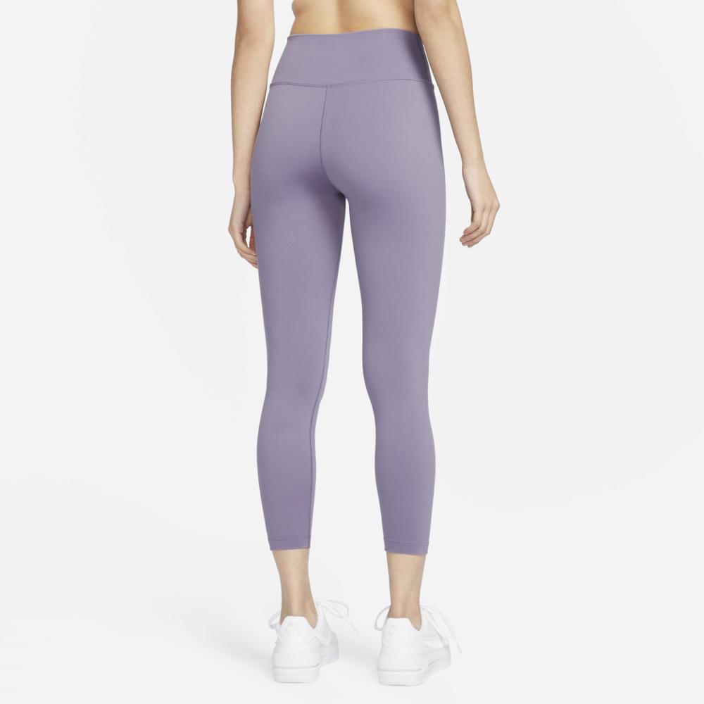 Nike Solid Color Tight Knit Sport Pants Women Bottoms Purple FN3233-509