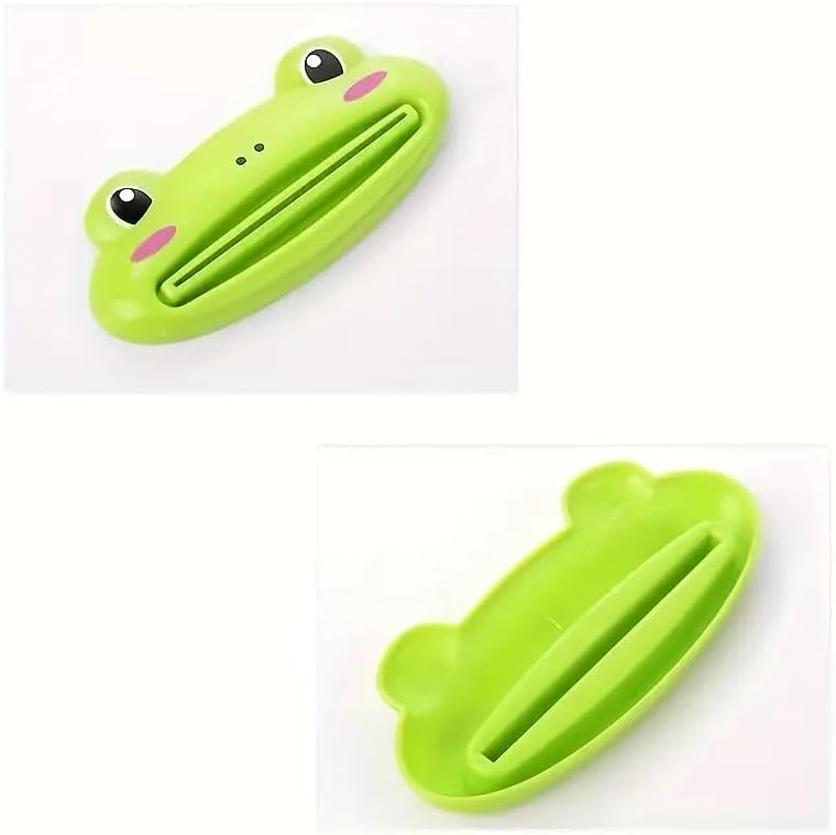 1Pc Multi-Functional Adorable Cartoon Toothpaste Squeezer - Plastic Tube Dispenser for Bathroom & Kitchen, Easy-to-Use, Durable Home Gadget, Cute