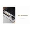 For Zeekr 8X 2026 Central Control Button Panel Suede Decorative Protective Sticker Interior Accessories