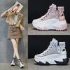 6772 Women's Shoes New Summer Satin Embroidery Printing Breathable