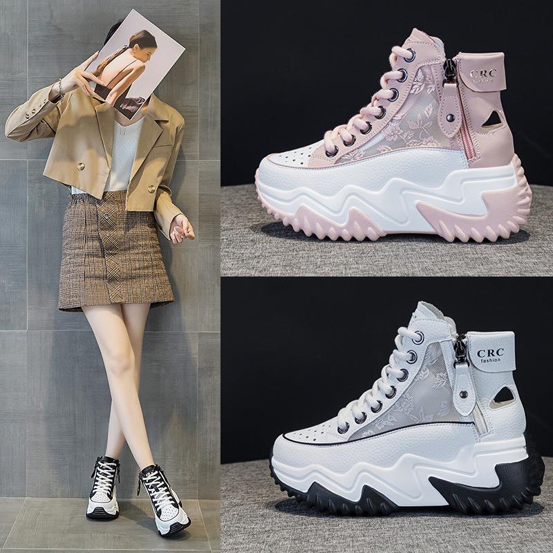 6772 Women's Shoes New Summer Satin Embroidery Printing Breathable
