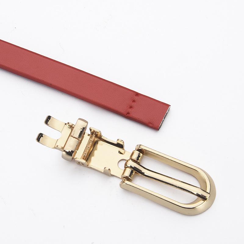 2025 Women's Alloy Buckle Belt: Versatile Pin Design for Fashion, Commute, Waist Chain, and Pants/Dress Decoration