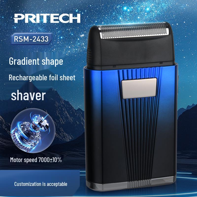 PRITECH Portable Men s Electric Shaver with Digital Display