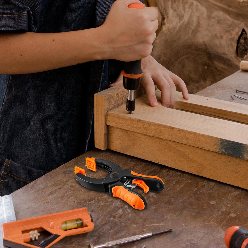 Ratchet Clamps For Woodworking Woodworking Spring Clamps Heavy Duty Comfortable Grip Carpenter Spring Fasten Clips For Furniture