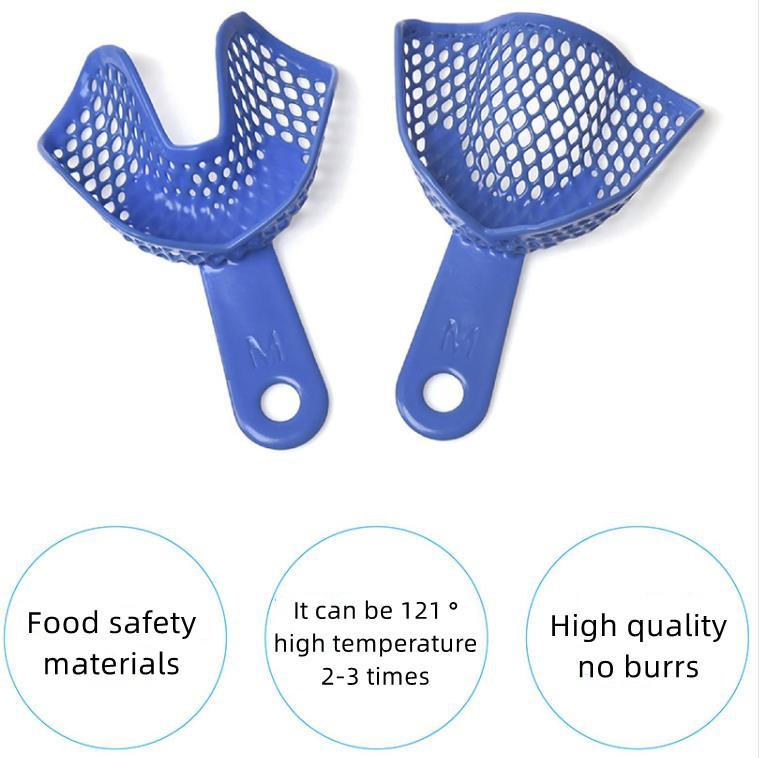 5pcs/Pack Disposable Dental Consumables Instruments Impression Trays For Orthodontic