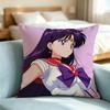 Sailor Moon Hino Rei-I Pillow Case Square Double-Sided Sofa Cushion Cover Bedroom Bedside Pillow Gift