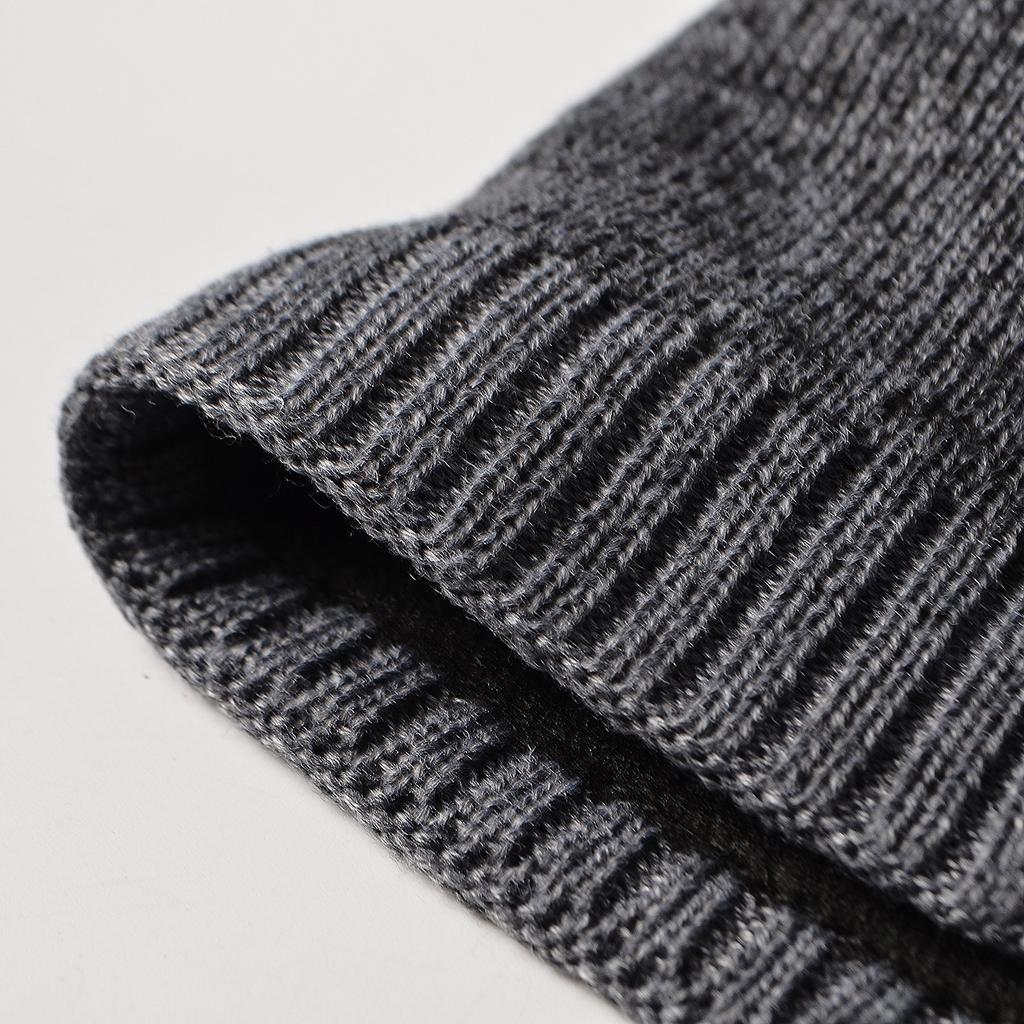Fleece flower hat, winter outdoor warm hat, wool hat, men's color matching wool knitted hat