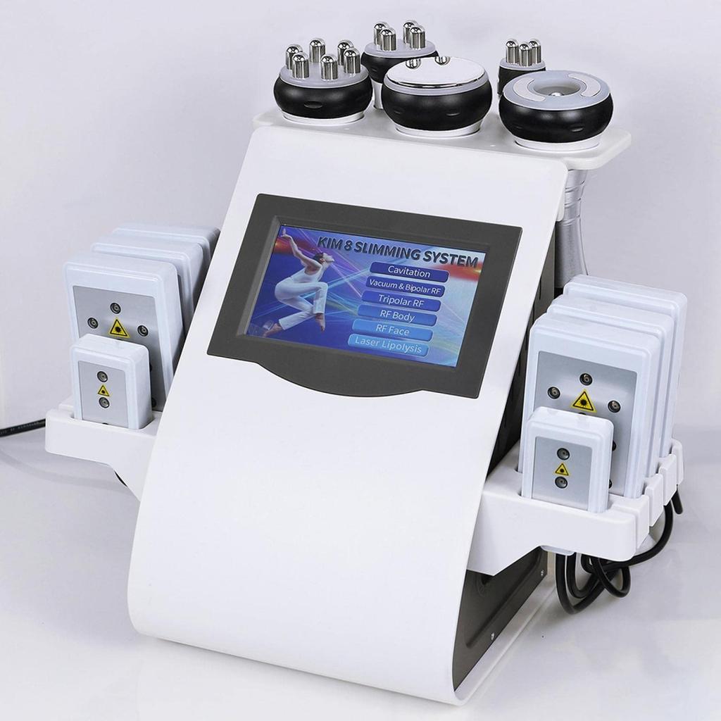 6-in-1 Body Sculpting Machine - 40K Ultrasonic Cavitation RF Vacuum Device for Weight Loss, Cellulite Removal & Skin Firming
