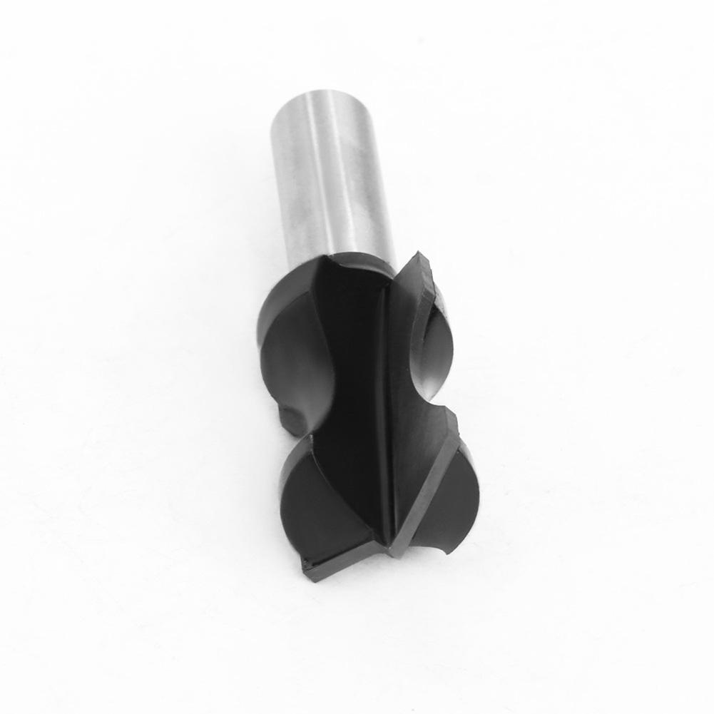 Fräser 12mm/12,7 Schaft Schwarz Spitze Bogenförmig Nutfräser Für Fußleisten Holzbearbeitung Fräser
