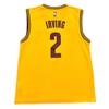 Adidas X NBA Collaboration Cavaliers Kyrie Irving #2 Print Comfortable Round Neck Sleeveless Basketball Jersey Unisex jersey Yellow 7818A-3CC-AEB1515