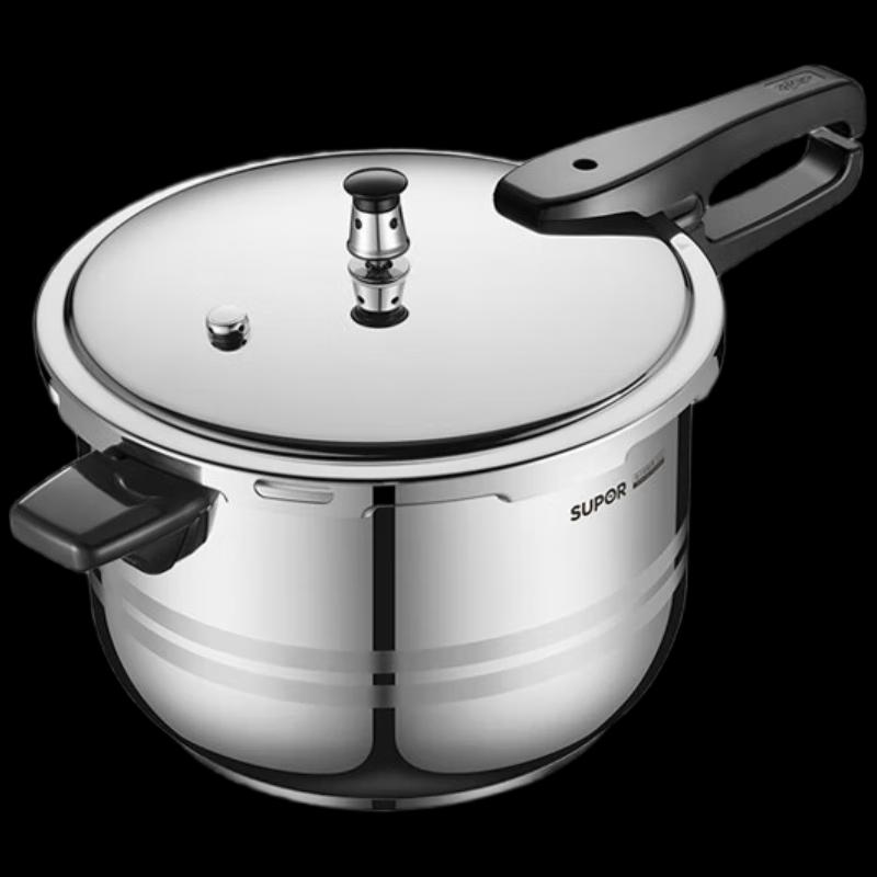 Supor 304 Stainless Steel 9L Explosion-Proof Pressure Cooker