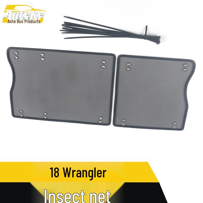 Wrangler Radiator Insect Screen Sequin Panel - 18+ Modification Accessory