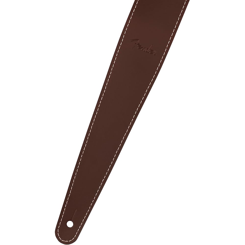 Fender/Essentials Leather Strap Brown Fender [Guitar Strap]