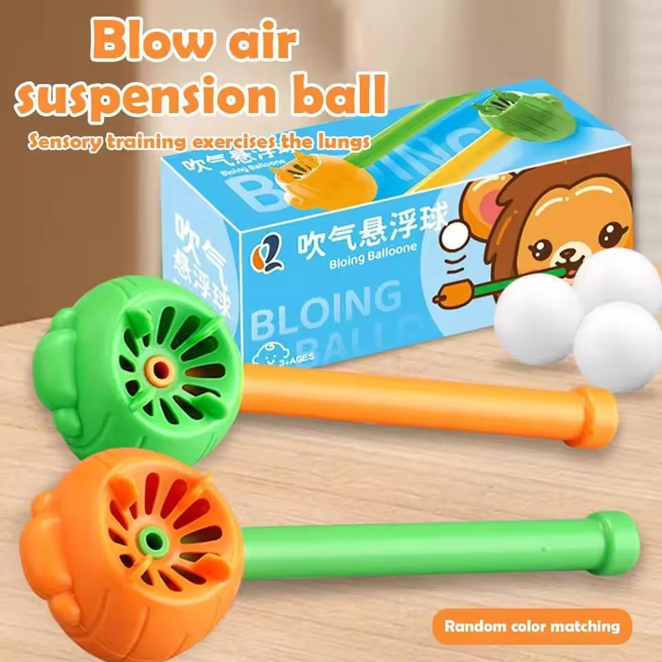 

Children Blowing Floating Ball Toy Fun Lung Exercise Breath Training Classic Nostalgic Party Gift