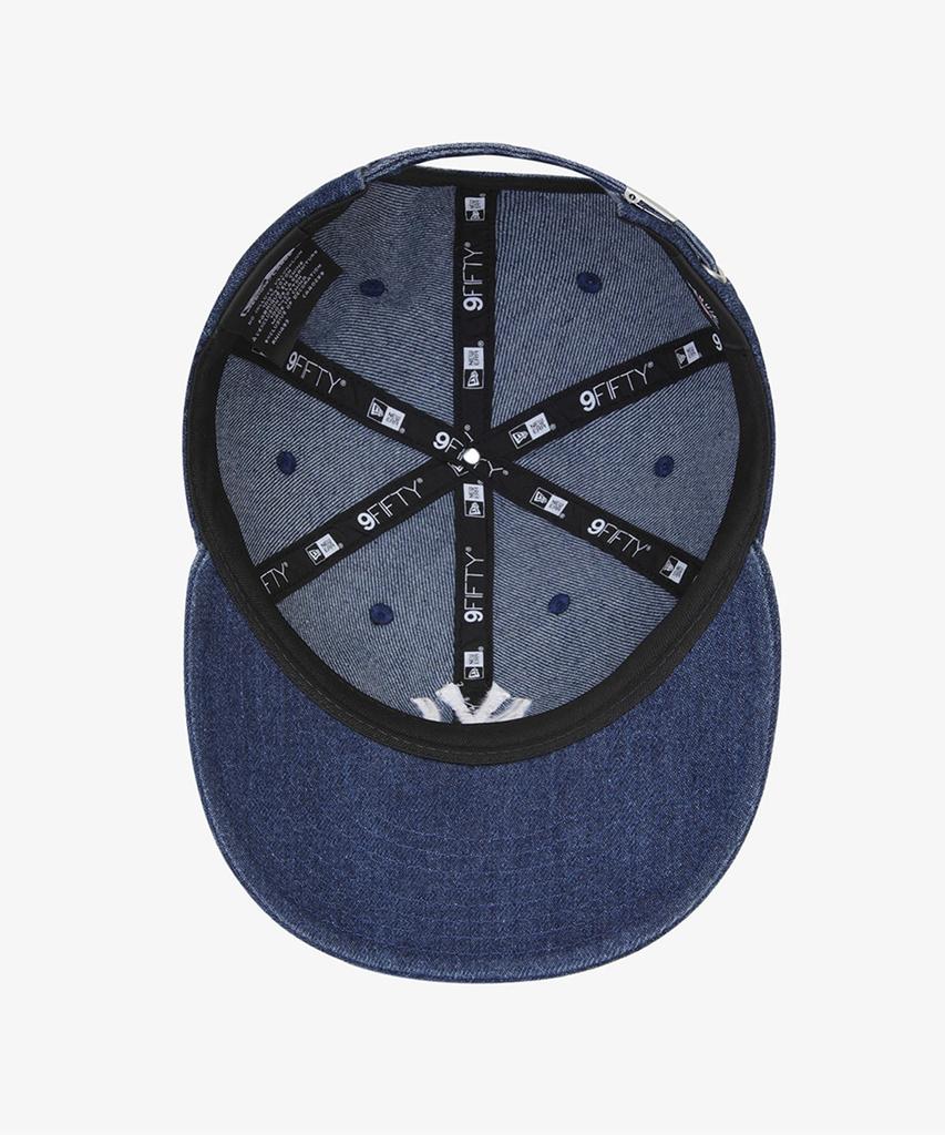 NEW ERA Mlb New York Yankees Denim Basic Retro Crown Strap Bag Indigo