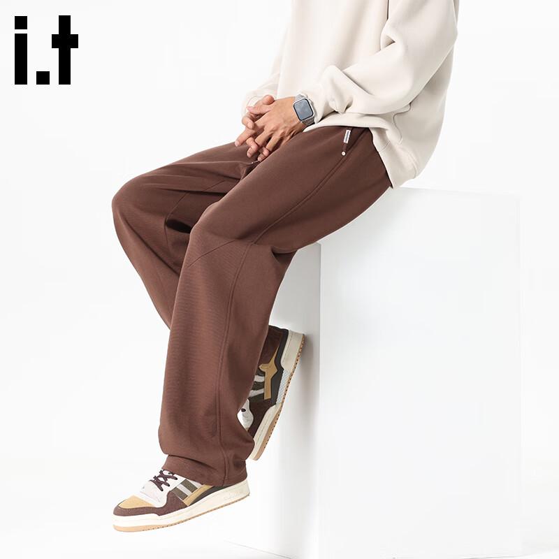 Fingercroxx Men's Heavyweight Curved Leg Casual Pants