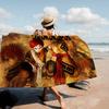 Anime G-Gaara Microfiber Blanket Quick Drying Beach Towels Oversized Printing Super Absorbent Pool Towel Blanket