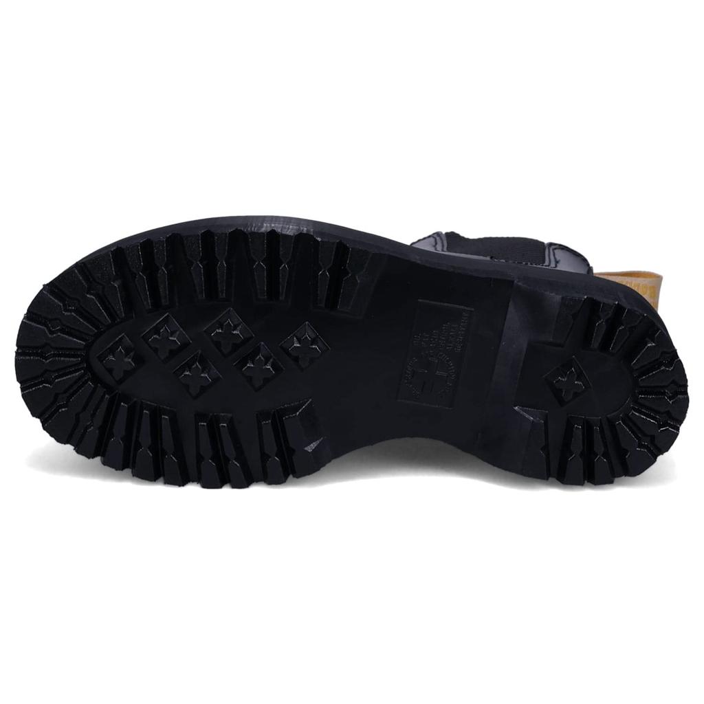 Dr. Martens Chelsea Boots Side Gore Men Women Platform 2976 QUAD PLATFORM CHELSEA Black 27560001 BLACK 22.0 Cm