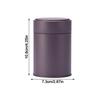 Round Tea Jar Tinplate Coffee Bean Storage Box Hiqh Quality Sealed Tea Can  for Home&Travel
