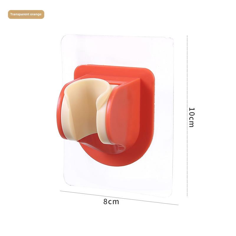 

Держатель для душевой лейки, настенный кронштейн для душевой лейки без перфорации, силиконовая присоска, не требуется сверлить для мрамора, стекла, керамики 1PCS