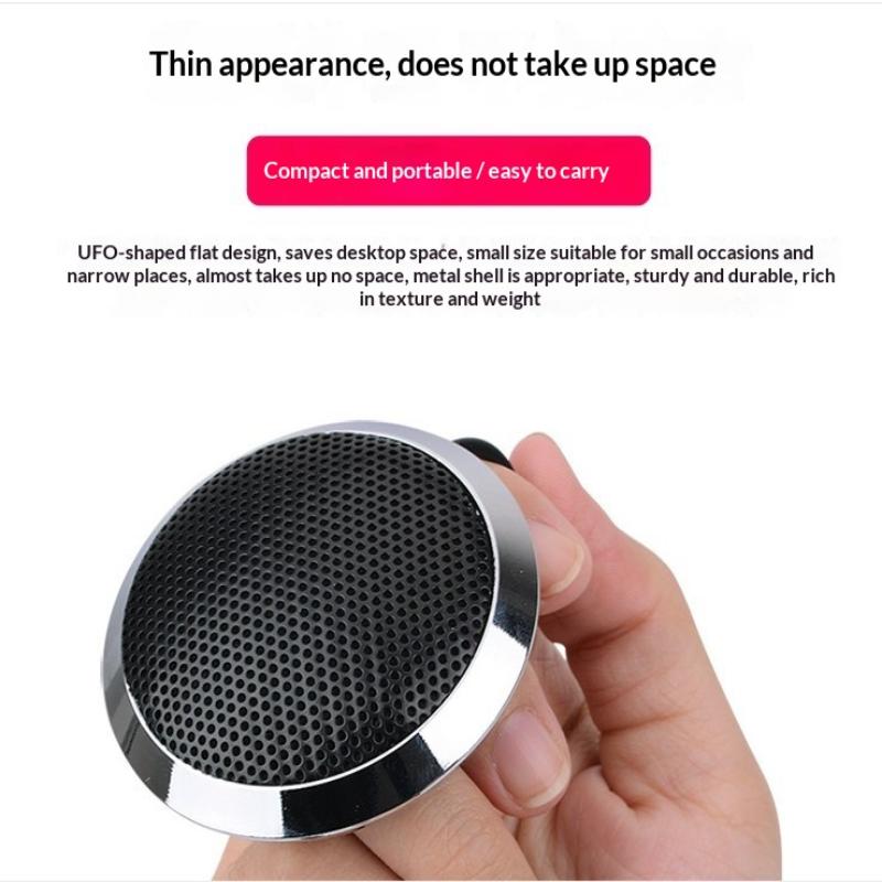 3.5Mm/Usb Condenser Microphone Omnidirectional Desktop Conference Mic For Laptop Pc Computer Gaming Streaming Online Class